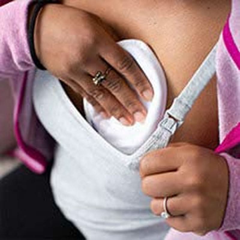 Lansinoh washable nursing pads - Pack of 4, including laundry net - Ultra absorbent, super soft and reusable Food and Breastfeeding Accessories Bebe Naty Shop