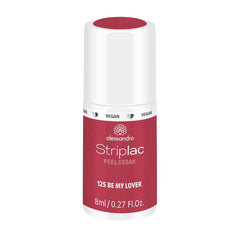 UV nail polish alessandro Striplac Be My Lover - Delicate and long-lasting - Easy removal thanks to peel-off removal technology - Vegan and cruelty-free - 8 ml