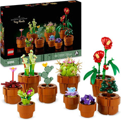 LEGO Icons Mini Plants, 9 Buildable Artificial Flowers, Botanic Collection Set for Adults with Buildable Terracotta Pots, Home Decorations, Gift for Women and Men 10329 Building Sets Besuche den LEGO-Store Mini Plants