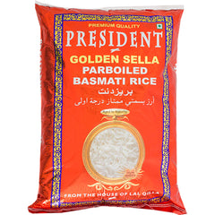 PRESIDENT - Golden Sella Basmati rice, pack of 20 (1 x 20 kg)