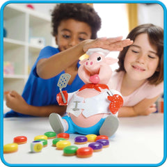 Pielea Porcului Goliat - Joc de societate distractiv pentru copii, de la 4 ani în sus, Hrănește purceii și evită să le explodeze burțile, joc de petrecere pentru 2-6 jucători, distracție cu prietenii și familia