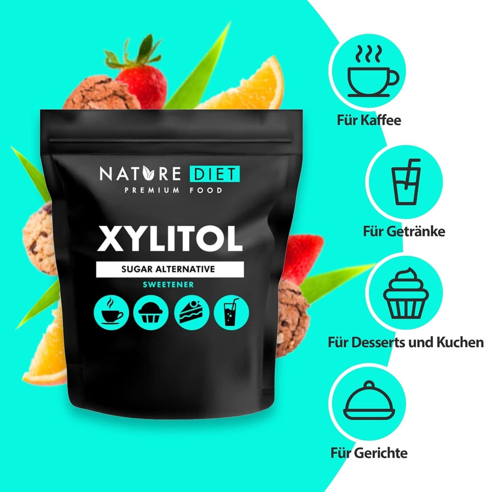 Nature Diet Xylitol, 1 Kg Sweeteners Naty Shop