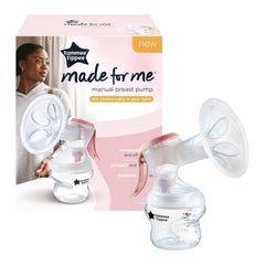 Tommee Tippee Made for Me Manuelle Einzel-Milchpumpe, Starke Saugkraft, Ergonomischer Griff, Tragbare Und Leise Milchpumpe, Samt Babyflasche Accessories Food and Breastfeeding Bebe Naty Shop
