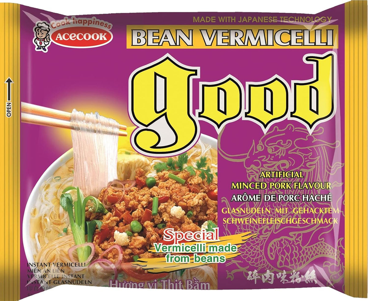 - GD Glass Instant Noodles with Pork - (1 x 57g)