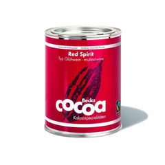 Red Spirit, fine cocoa flavored with red wine, 250 grams of cocoa and hot chocolate Naty Shop