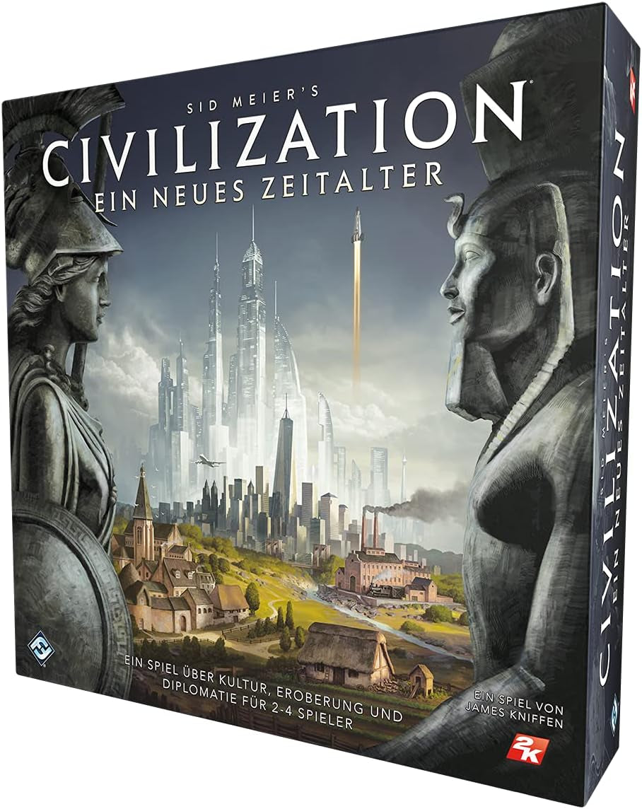 Fantasy Flight Games, Civilization: A New Age, Core Game, Expert Game, Board Game, 2-4 Players, Ages 14+, 120+ minutes, German