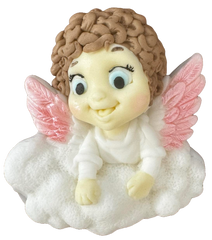 Decoratiune comestibila din zahar, Ingeras Decoratiuni din Pasta de Zahar Naty Shop