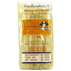 - Rice noodles 5 mm., (1 X 400 GR)