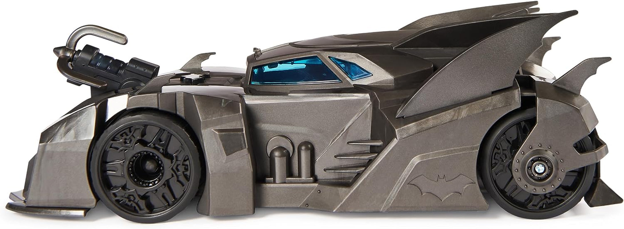 DC Comics Batman Offroad Batmobile with Catapult with Grab Hook and Grid Cell at the Back Including 10cm Batman Figure for Superhero Fans Ages 4 and Up Action Figures Naty Shop