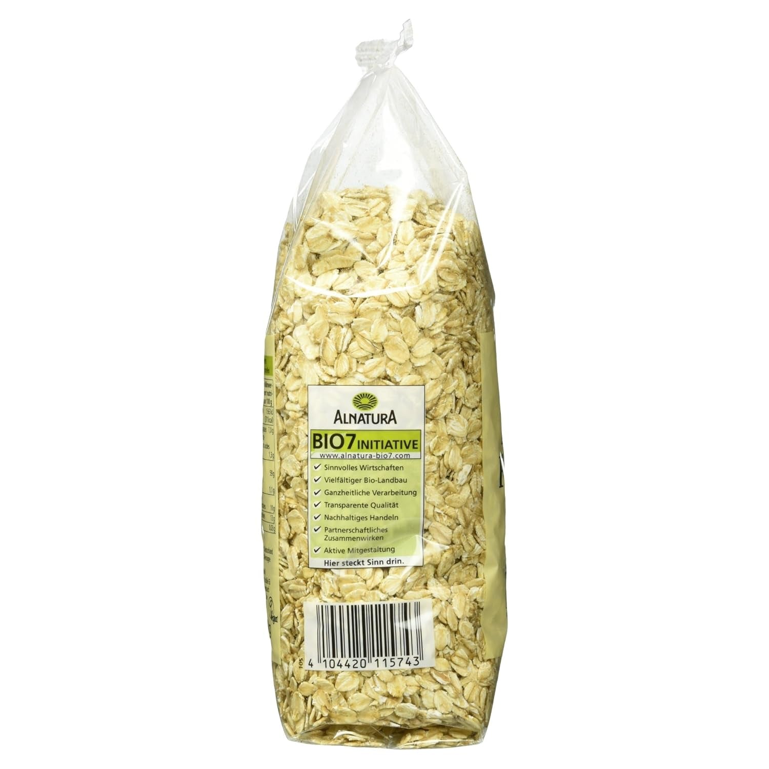 Large organic oatmeal, 500g