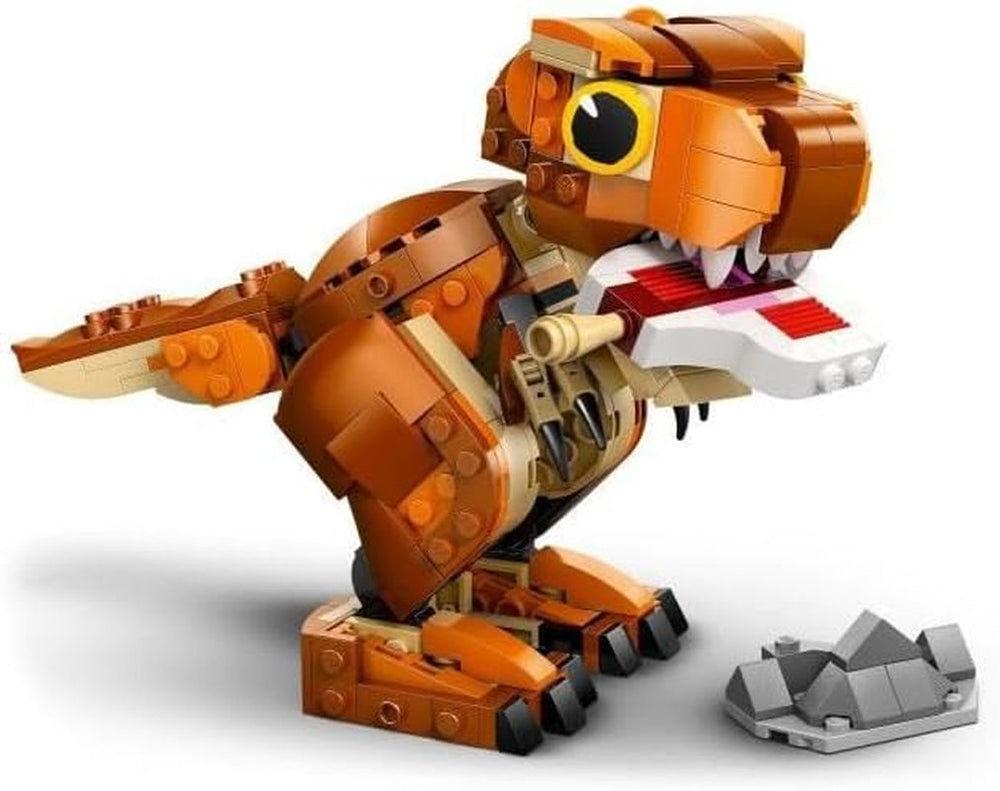 LEGO Jurassic World Little Eatie: T.Rex Building Toy for Boys and Girls 7 Years Old Dinosaur Building Set Children's Gift Model with Movable Mouth, Head and Tail 76967 Building Sets Besuche den LEGO-Store