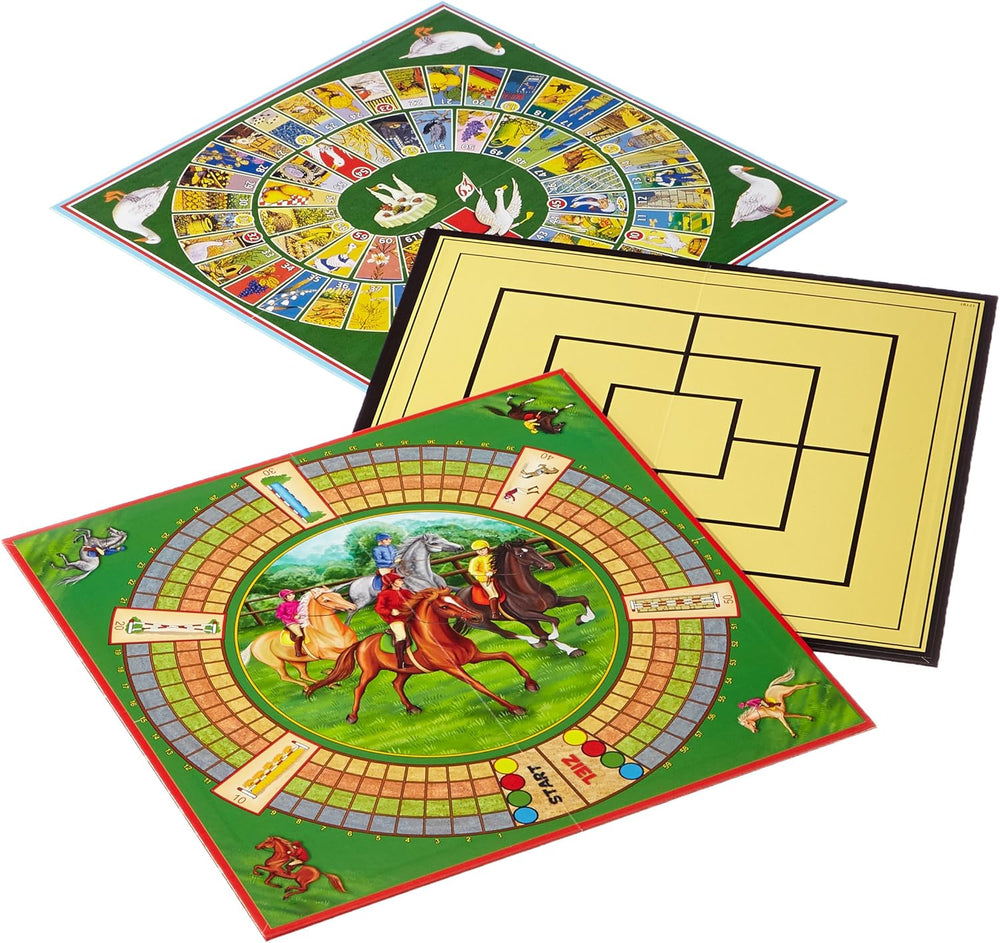 Schmidt Spiele 49147 - Game collection with 100 game options