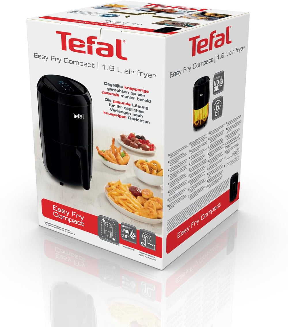 Tefal EY3018 Easy Fry Compact hot air fryer, 1.6L, 6 cooking programs Household appliances Naty Shop