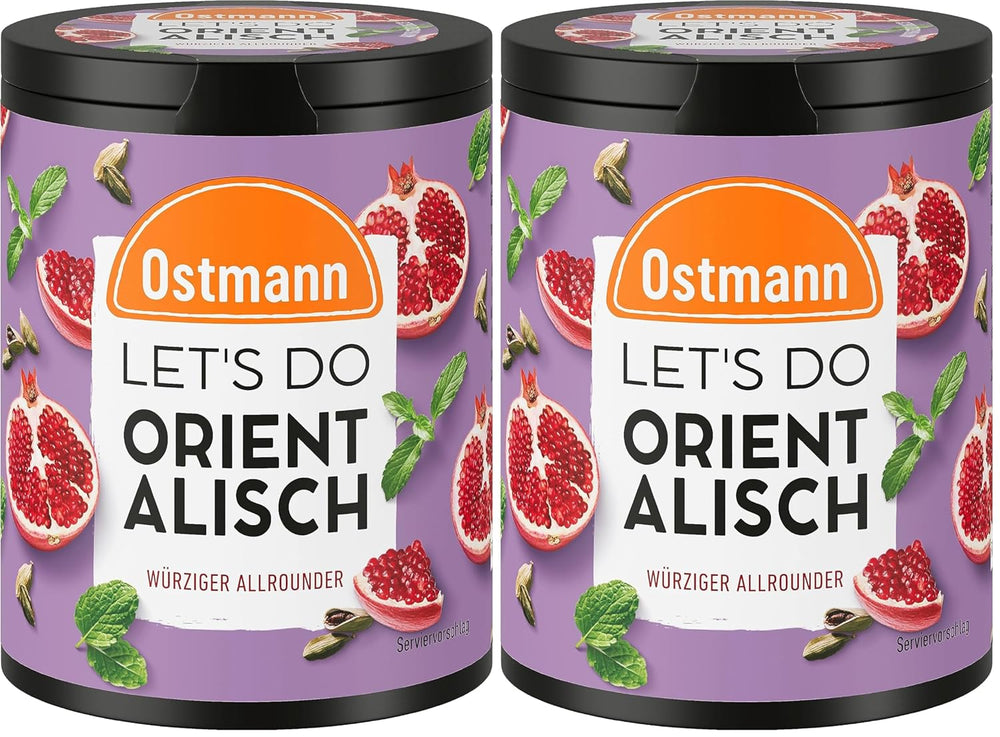 Ostmann Gewürze - Let's Do Fisch Allrounder | Gewürzsalz für Bratfisch, Flammlachs und Meeresfrüchte | Würziger Allrounder with Mustard, Lemon and Dill | 85 g in Metalldose recyclebar