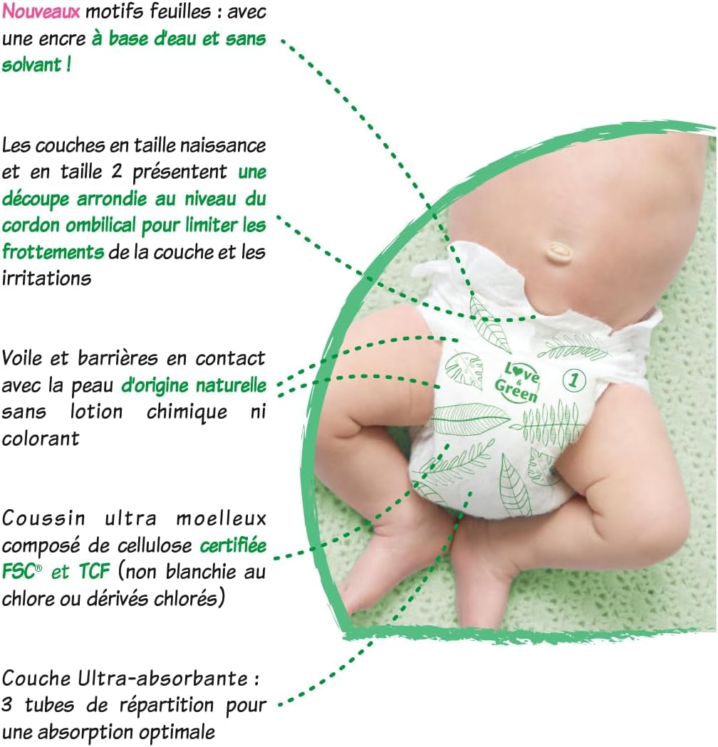 Hypoallergenic diapers for babies