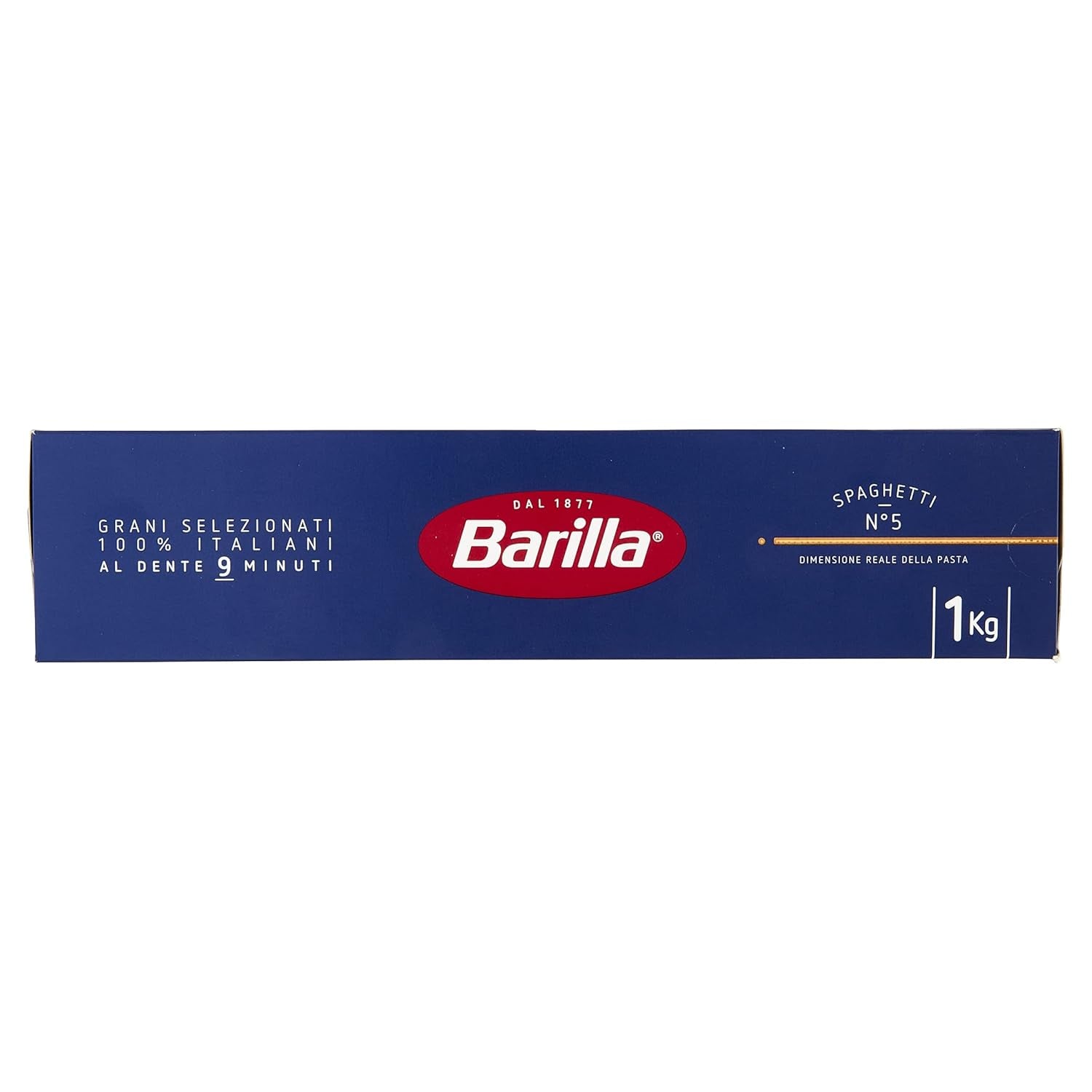 Barilla Classic Spaghetti No. 5 pasta from high quality durum wheat, always al dente (1 x 1 kg)