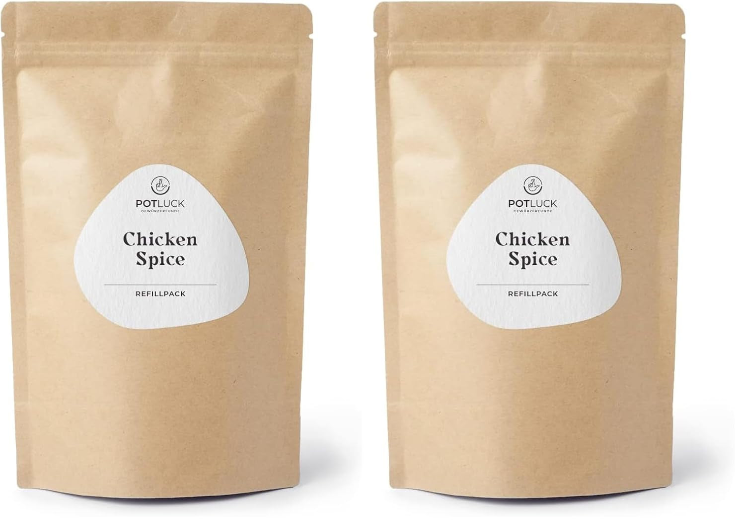 Potluck | Spice Burger | Würzmischung im Keramiktopf | 100g | Vegan, gluten-free and with natural ingredients