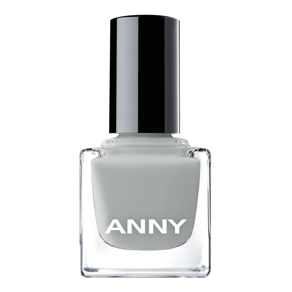 ANNY Nail Polish - High Quality Color Nail Polish with Long Lasting Shine, Chip Resistant and Quick Dry, Color: Artistic Style - Cool Gray - 15ml