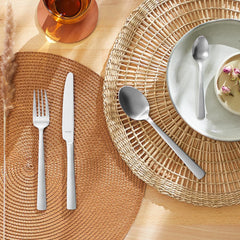 Amefa Ventura Cutlery Set 6 People, 24 Parts, Stainless Steel 18/0, Kitchen Naty Shop