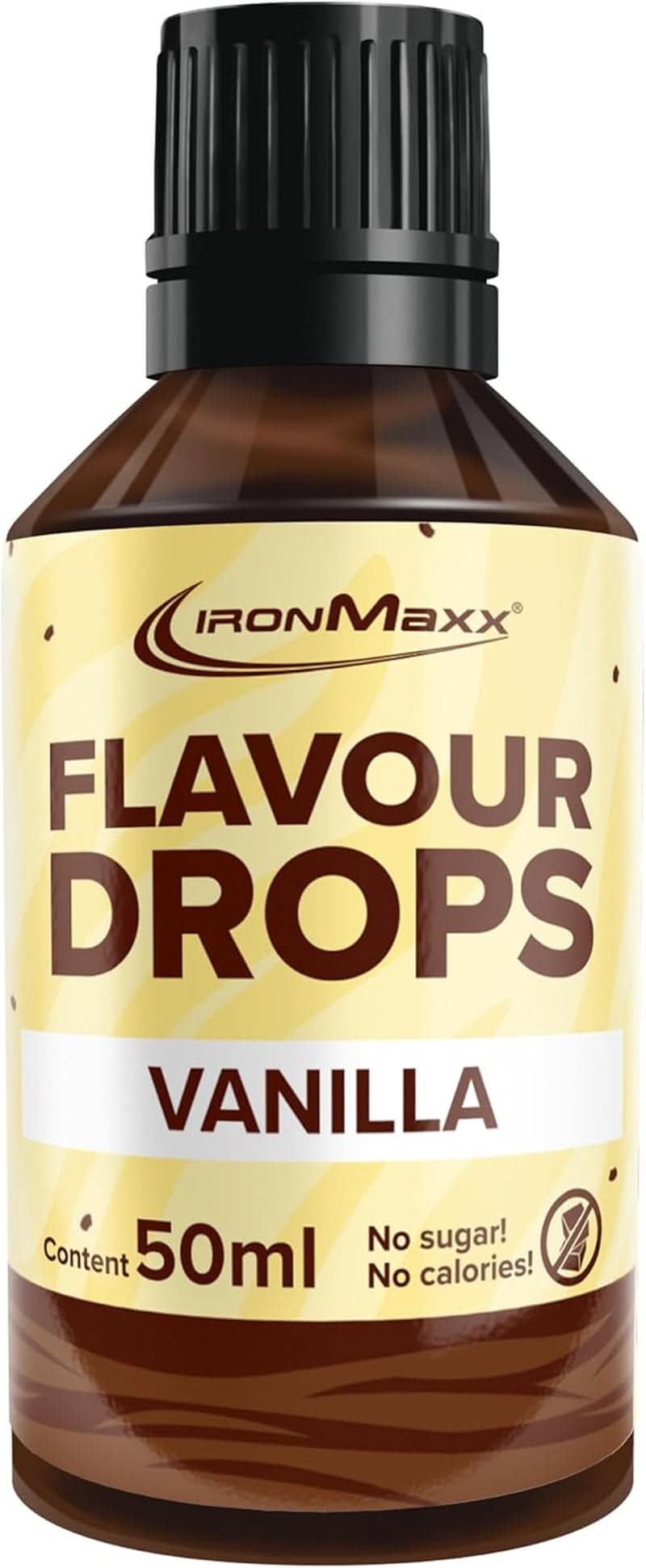 Ironmaxx flavored drops - No calories and no sugar, 50 ml Flavors Naty Shop Vanilla