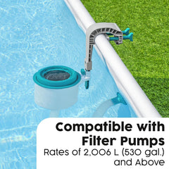 Skimmer suspendat Bestway pentru sisteme de filtrare, de la 2.006 l/h