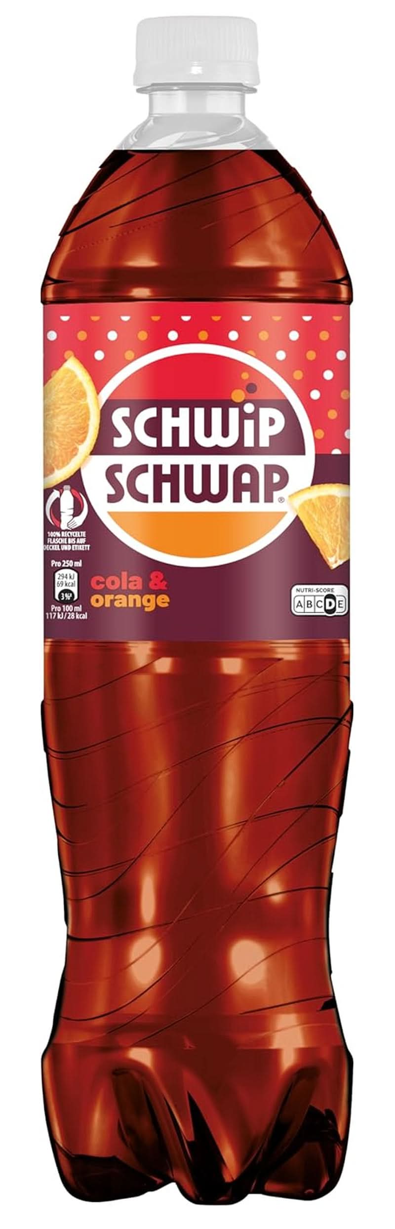 SCHWIPSCHWAP, The Original - Caffeinated cola soft drink with oranges, set 6 x 1.25 liters Non-alcoholic drinks Naty Shop Classic Version