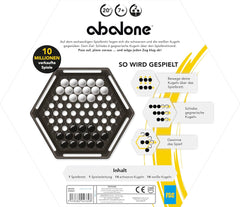 Asmodee, Abalone, Family Game, Strategy Game, 2 Players, Ages 7+, 20+ Minutes, German