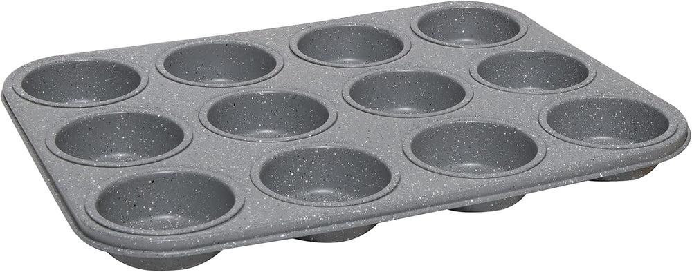 Masterchef MCA-MUF Muffinform Für 12 Cupcakes Muffinblech Aus Karbonstahl, Stainless Steel, Stahl Molds and baking trays Naty Shop