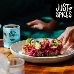 Just Spices Stullen Spice I Würze belegte Brote mit 13 leckeren Ingredient in einem Gewürzmix I Gewürzdose, 50 g