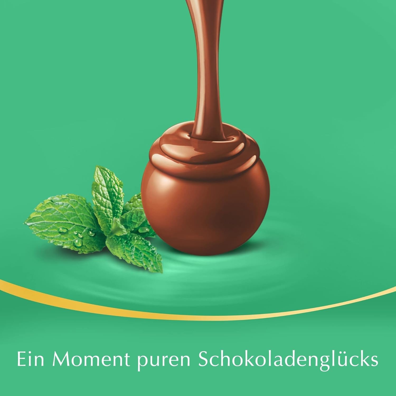 LINDOR chocolate balls | 1 kg resealable bag | approx. 80 milk chocolate balls with mint filling | Bulk pack & LINDOR Salted Caramel Chocolate Balls