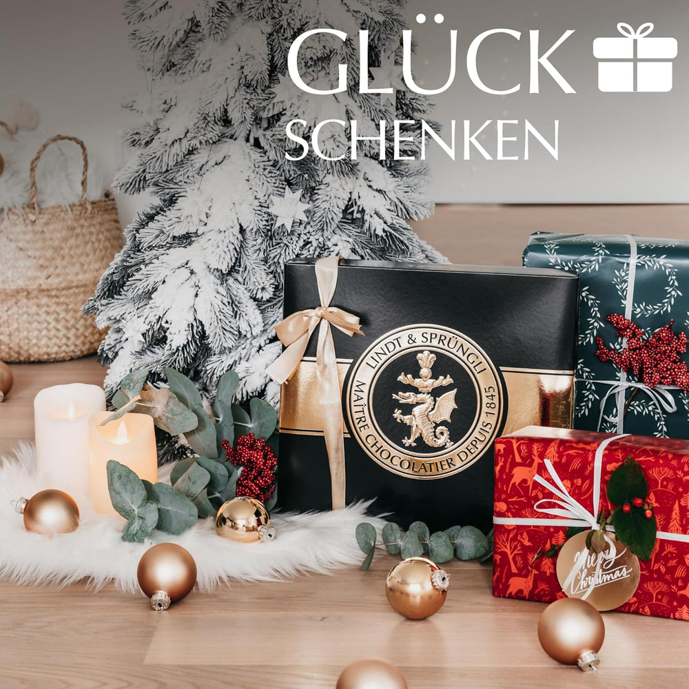 Lindt Dark Chocolate Set | 847 g | Set of 6 Lindt dark chocolate specialties (bars, LINDOR, pralines) from semi-sweet to extra dark | Bulk package | Chocolate gift