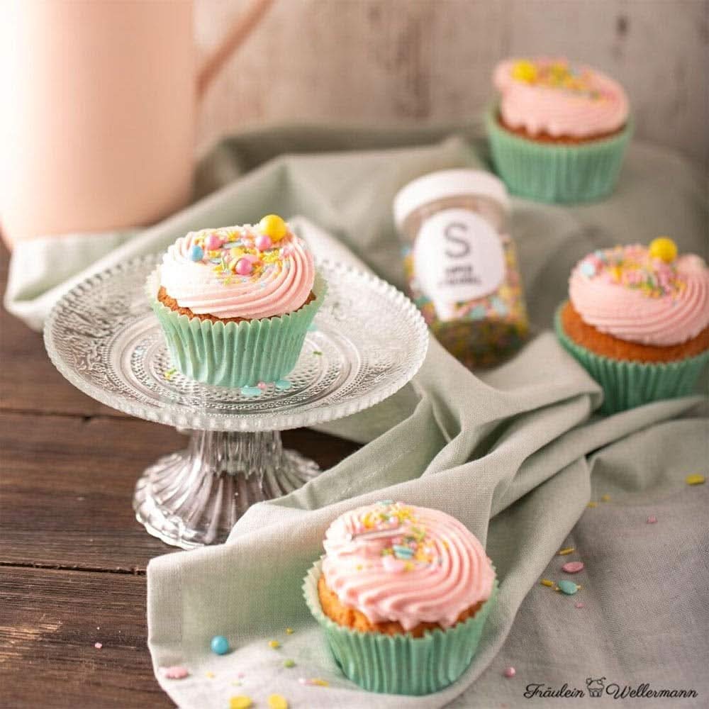 Super Sprinkles, Hoppladihopp, Sprinkles with Easter motifs, 90 grams Naty Shop