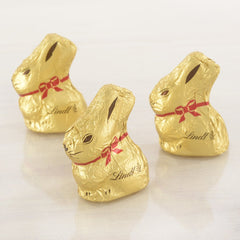 Mini Golden Chocolate Bunnies | 700g Bag and Decorative Chocolate Edition | 180g bag | Premium milk chocolate eggs, cheerfully and colorfully packaged, for Easter | Easter chocolate