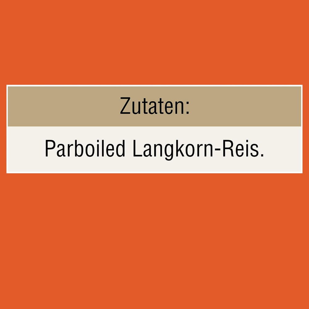 BEN'S ORIGINAL™ long grain rice, boiled in bag, 10 minutes, 6 x 1 kg