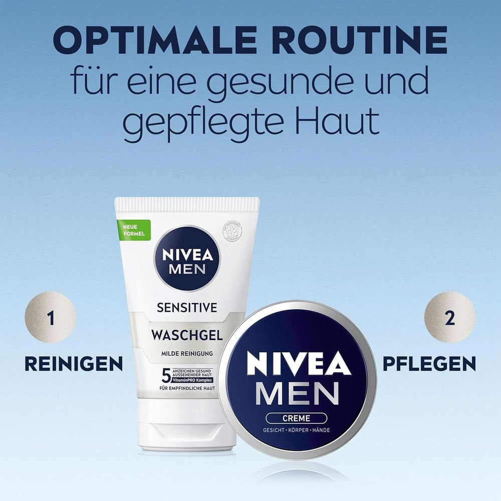 NIVEA MEN Creme, cremă hrănitoare pentru piele cu vitamina E, 150 ml Naty Shop