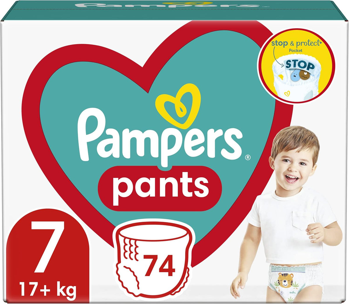 Pampers (Old Version), Pants Boys/Girls 4 176 pcs.