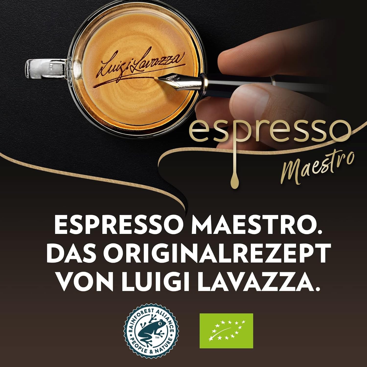 Lavazza Espresso, coffee beans for espresso machines, balanced and aromatic flavor of fruits and flowers, 100% organic Arabica and Robusta Coffee Naty Shop