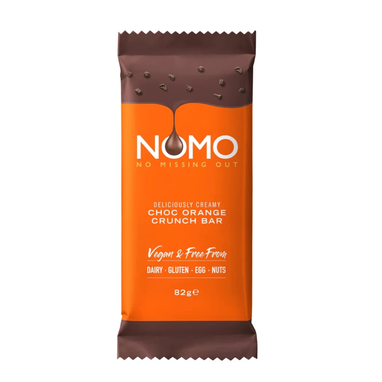 NOMO XL Chocolate Cookie Dough 127g - nut-free, peanut-free, dairy-free, lactose-free, egg-free, gluten-free - plant-based - vegan