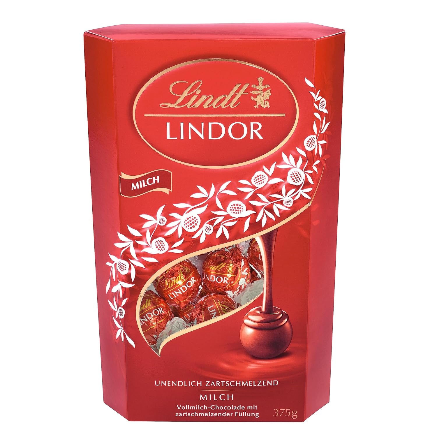 Lindt LINDOR Chocolate with Pistachio | 1 kg resealable bag | approx. 80 Milk Chocolate Balls with Melt-in-the-Mouth Pistachio Cream Filling | Bulk package, praline gift