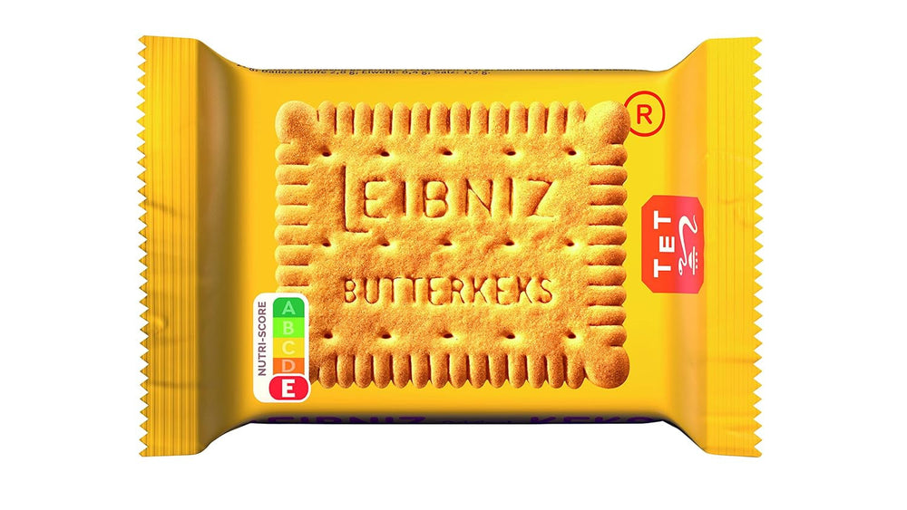 Biscuiți cu unt LEIBNIZ Original - Pachet mare de 3 biscuiți cu unt ambalați individual (96 x 15 g)