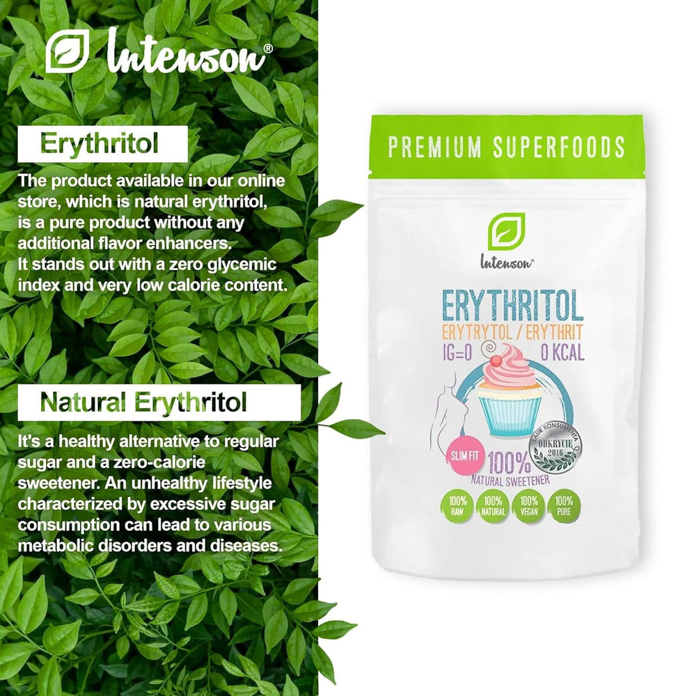 Erythritol - Natural sugar alternative, 2 Kg Sweeteners Naty Shop