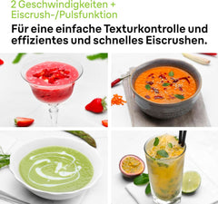 Braun Powerblend 1 JB1050WH - Standmixer Mit 1.5 L Glas-Mixaufsatz, Küchenhelfer Zum Zerkleinern, Pürieren & Mixen, Ice-Crush-Funktion, 2 Geschwindigkeiten, 600 Watt, Weiß Kitchen Naty Shop