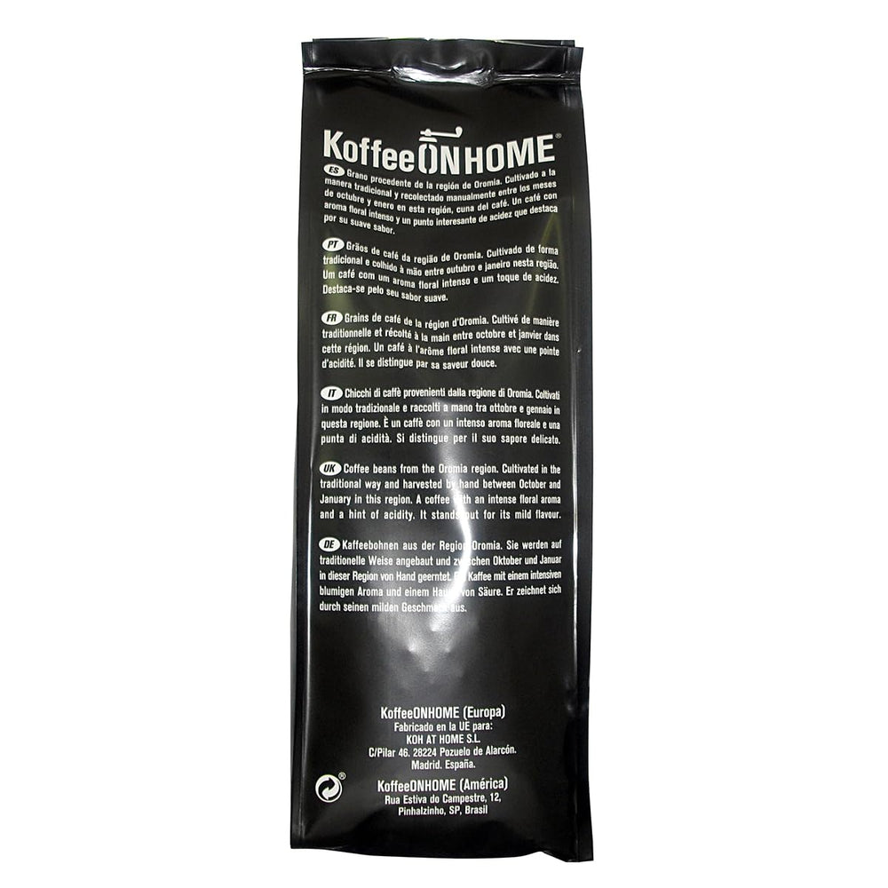 Äthiopien Arabica Kaffeebohnen – Natürliche Röstung – Premium 100 % Arabica – 500 g – Frischer Kaffee von höchster Qualität – ideal für Espresso oder Filter