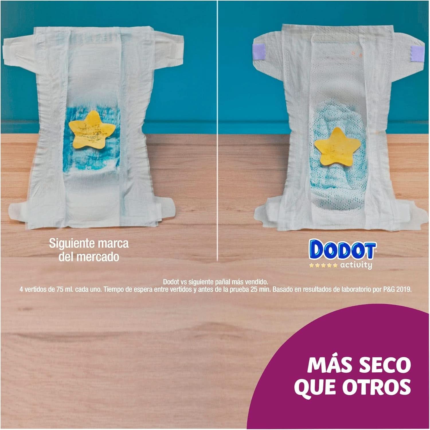 Dodot Activity Diapers for Babies, Size 3 (6-10kg), 224 Diapers with a Sturdy Fit Mother and Baby Naty Shop