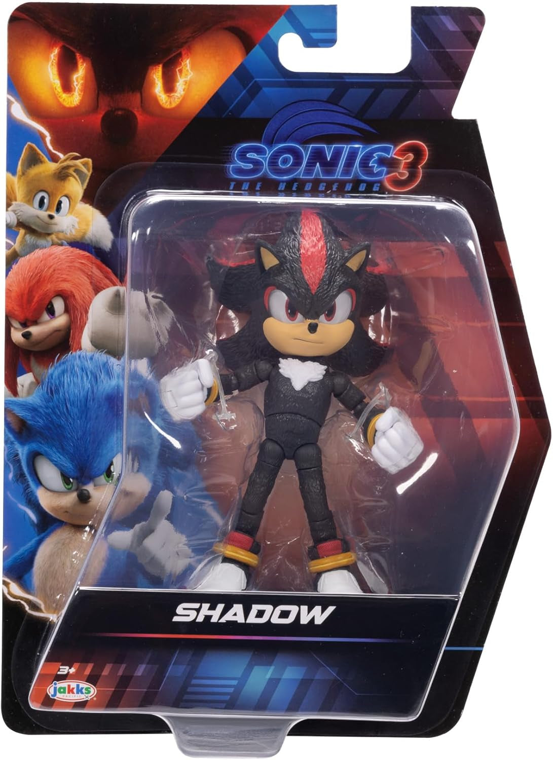 Sonic 3 Movie 12.7 Cm Action Figures Shadow Action figures Naty Shop