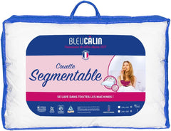 KSGB402460 Quilted bed for 2 people, easily washable, white, 220X240 cm Quilts and quilts Naty Shop