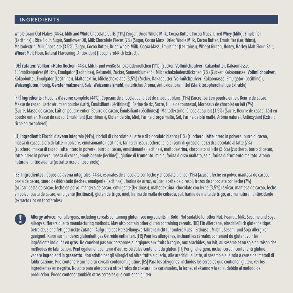 Crispy muesli with chocolate from Amazon, 500g