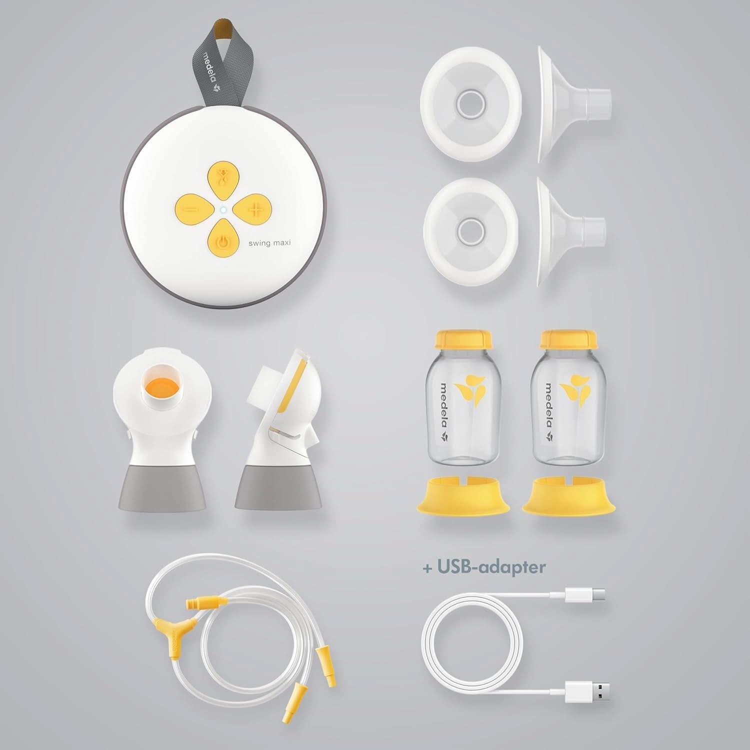 Medela Harmony manual breast pump - Compact Swiss design with Personalfit Flex shields and Medela 2-Phase Expression technology Accessories Food and Breastfeeding Bebe Naty Shop
