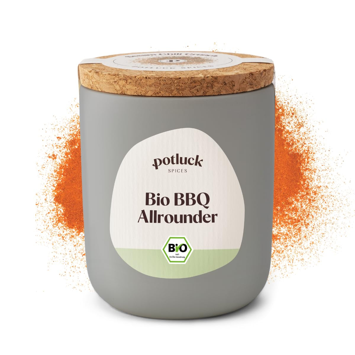 Potluck | Bio Sizilianisches Zitronensalz | Gewürzsalz für Fisch, Meeresfrüchte, Gemüse, Salad und Dressings | 140g in Keramiktopf