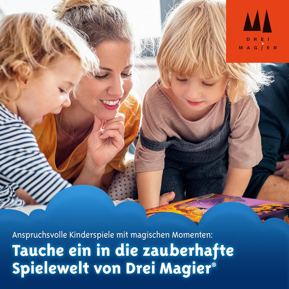 Schmidt Spiele 40862 Mogel Motte, Three Magicians Card Game